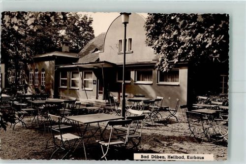 Bad Düben Kurhaus Gartenterrasse