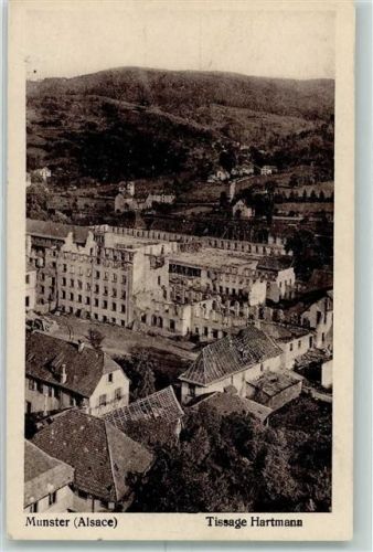 Munster zerstörte Gebäude