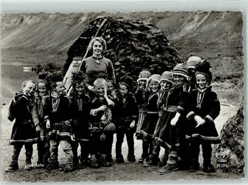 Hammerfest 1956 Tracht Ort lt. Stempel
