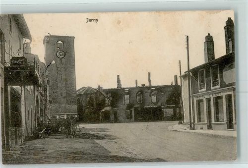 Jarny 1915 Kirche Hotel Feldpost WK I 5. Armeekorps