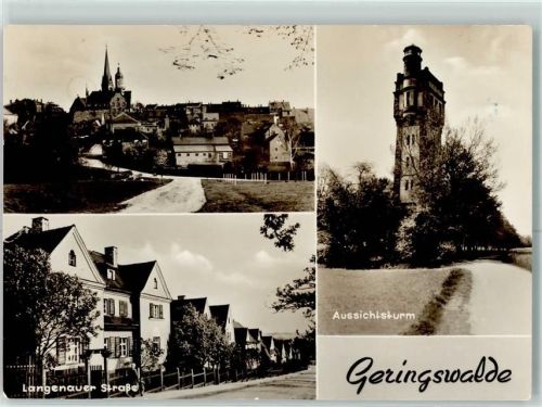 Geringswalde Aussichtsturm Langenauer Straße