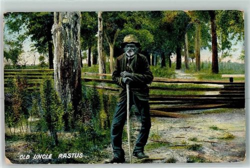 Oklahoma City 1910 Old Uncle Rastus Ort lt. Stempel