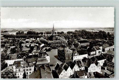 Rheinberg Rückseite mit Abschürfungen bzw Kleberesten