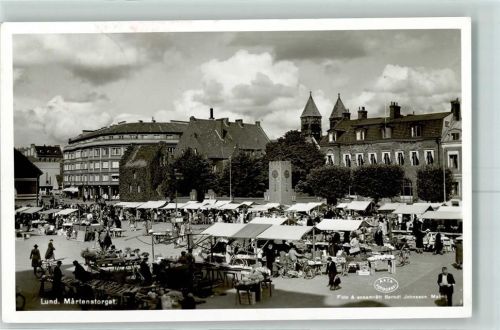 Lund 1953 - Marktszene