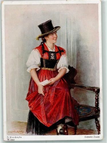 Lechtaler Tracht sign J. Prochazka