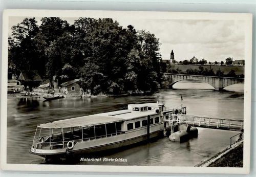 Rheinfelden Motorboot