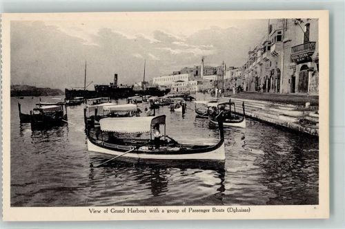 Valletta Grand Harbour Passenger Boat Dampfschiff