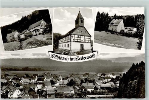Löhlbach Mühle Kirche Forsthaus Pistorius
