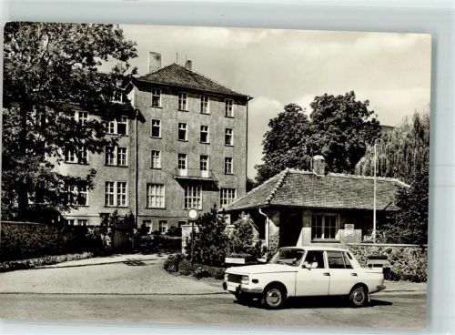 Ballenstedt Heilstätte für Lungenkrankheiten Auto