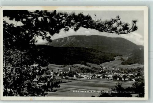 Ober-Piesting Ruine Starhemberg Hohe Wand