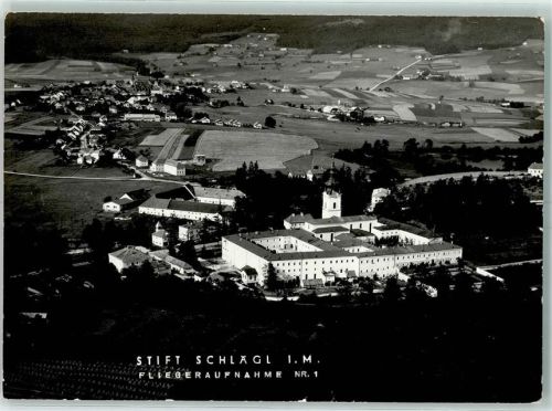 Schlägl Fliegeraufnahme Stift