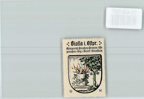 Bialla Vignette Wappen Kaffee Hag ca 1920-1940