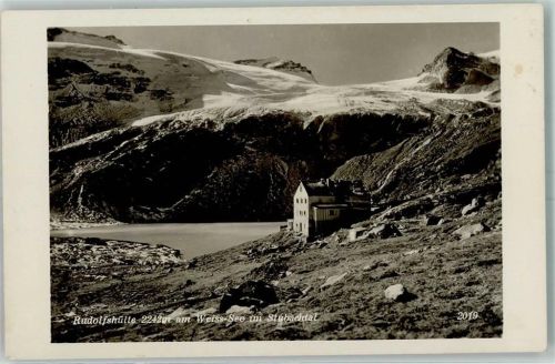 Rudolfshütte Weiss-See Stubachtal Hüttenstempel