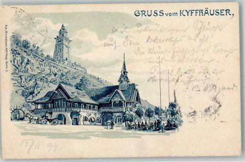 Roßla 1899 Kyffhäuser