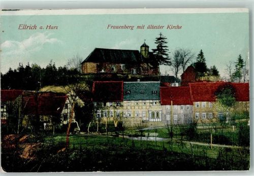Ellrich 1910 Frauenberg Kirche