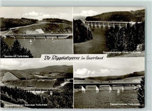 Olpe Lister Talbrücke Dumicker Talbrücke Sonderner Talbrücke
