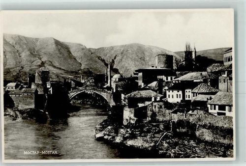 Mostar Brücke über die Neretva