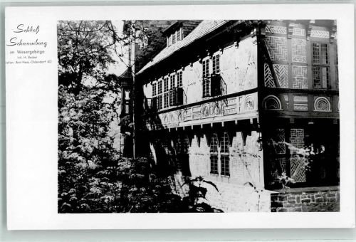 Schaumburg Schloß Schaumburg Foto AK