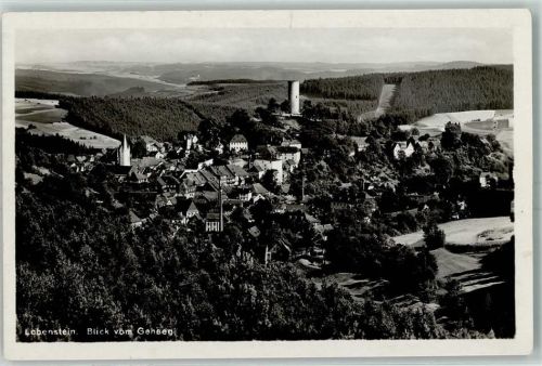 Lobenstein Blick vom Geheeg Moorbad
