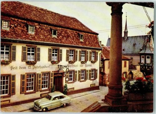 Deidesheim Gasthaus zur Kanne Auto Ältestes Gasthaus a.d. Weinstraße
