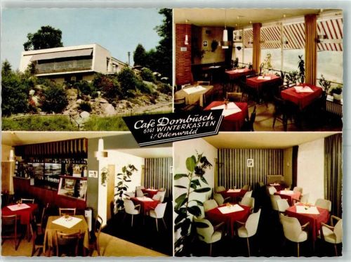 Winterkasten Cafe Dornbusch Gastraum Theke