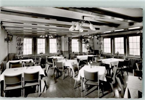 Altensteig Gasthaus Pension Metzgerei Zur Traube Bes. Wilhelm Seeger Gastraum