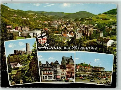Adenau Nürburgring Burg Haus Stein am Markt Fachwerk
