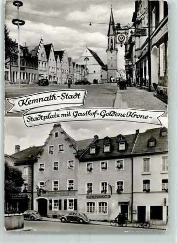 Kemnath Stadtplatz Gasthaus Goldene Krone Gasthaus Weißes Roß