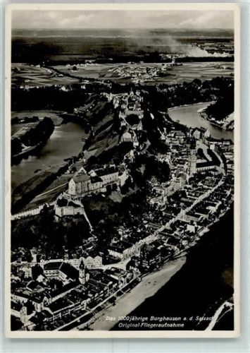 Burghausen Fliegeraufnahme