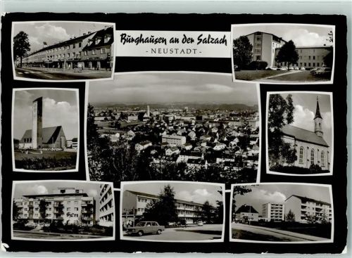 Burghausen Mehrbildkarte
