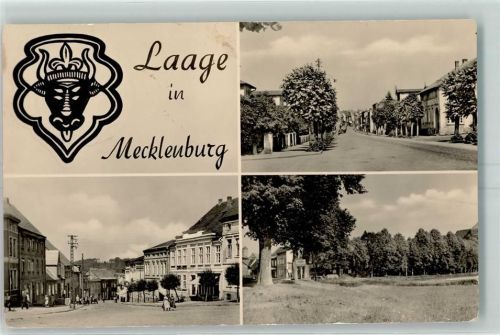 Laage Mehrbildkarte