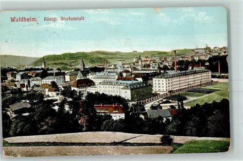 Waldheim 1911 königliche Strafanstalt