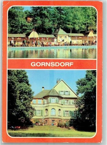 Gornsdorf Freibad Ferienheim Glückauf des VEB Geologische Erholung Stendal