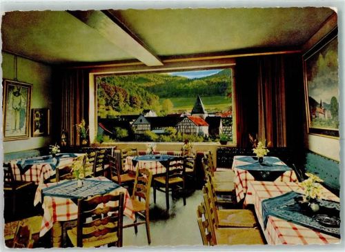 Erdhausen Gasthaus Künstlerhaus Lenz Gastraum