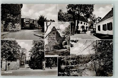 Ratingen Krankenhaus In der Brück Ehrenmal Haus zu Haus Blauer See