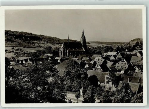 Meisenheim Schlosskirche mit Stadtbild