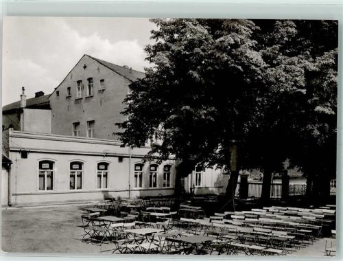 Güsten HO Gasthaus Klubhaus der Eisenbahner Gartenterrasse