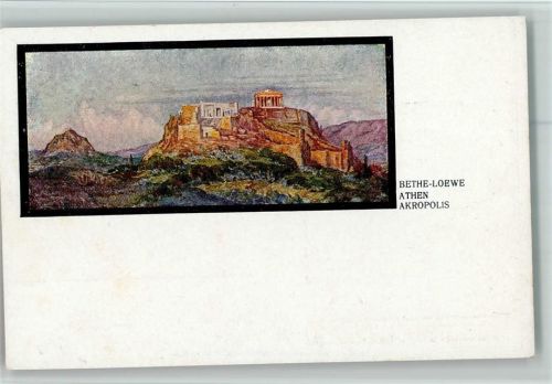 Verlag Teubner Nr. 519 - Bethe-Loewe - Athen