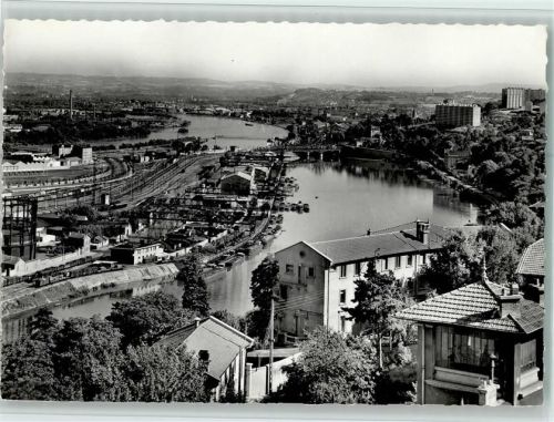 Lyon Confluent du Rhone et de la Saone ca 1980 AK