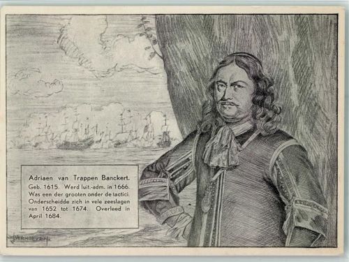 sign J. Verhoeven - Adriaen van Trappen Banckert - Militärgeschichte, gute Erhaltung