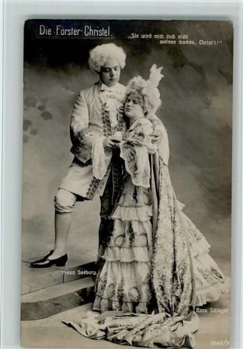 Serie 3669-5 Franz Seeburg und Rosa Schlager in Die Förster Christel, gute Erhaltung