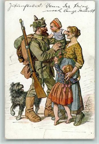 Verlag Novitas Serie 20509-2 - WK I - Fronturlaub Beithan, E. 1916