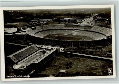 Berlin Mitte Reichssportfeld - Foto Klinke Nr. B7 AK
