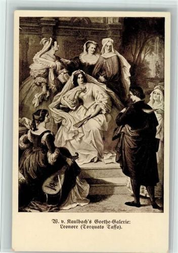 Goethe Galerie - Leonore - gute Erhaltung AK