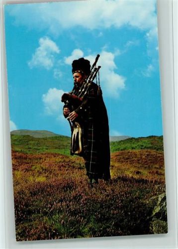 The Scot Piper, Scotland , sehr gute Erhaltung AK Dudelsack