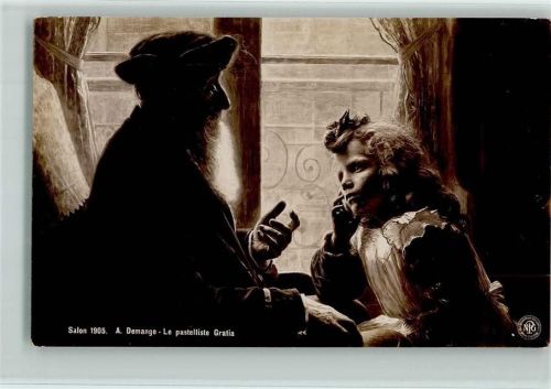 1906 Salon 1905 - Demange - Le pastelliste Gratia - Verlag NPG Oranotypie