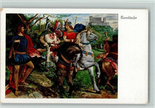 Tannhäuser von Wagner - Uvachrom Serie 259 Nr. 4487, gute Erhaltung Uvachrom