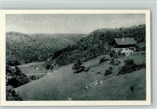 Lautertal Ulmer Naturfreundehaus , gute Erhaltung AK