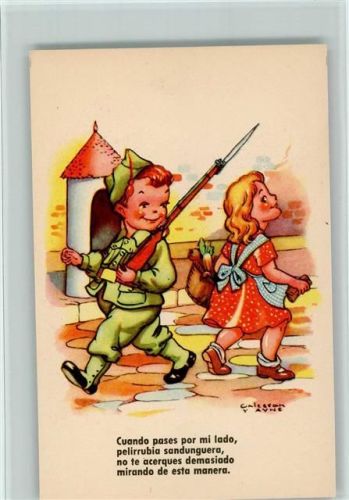 Kinder in Uniform - Estamperia "RAM" Serie 58 , sehr gute Erhaltung AK