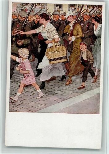 Nr. 7 Ausmarsch - gute Erhaltung